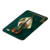 Old Violin stille Life van William Michael Harnett Magneet (Linkerzijde)