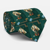 Old Violin stille Life van William Michael Harnett Stropdas (Opgerold)