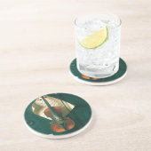 Old Violin stille Life van William Michael Harnett Zandsteen Onderzetter (Zijkant)