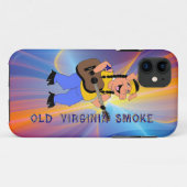 Old Virginia Smoke iPhone Case 2 (Achterkant (horizontaal))