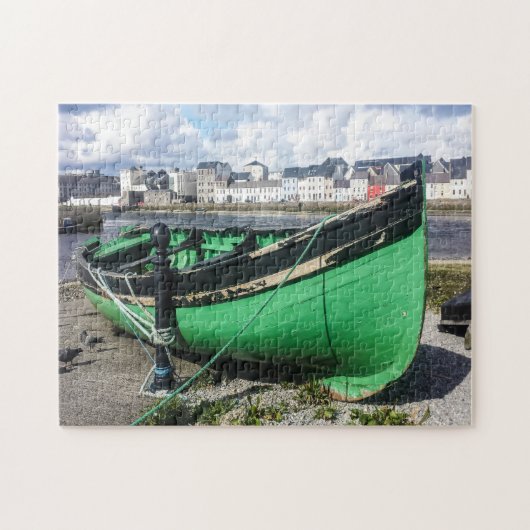Old Vissen Boat Galway Ireland. Legpuzzel (Horizontaal)