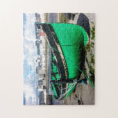 Old Vissen Boat Galway Ireland. Legpuzzel (Verticaal)