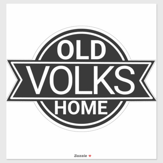 Old VOLKS Home Sticker (Vel)