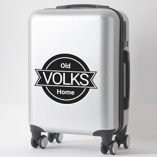 Old VOLKS Home Sticker (Koffer)