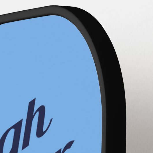 Old vs. Young custom monogram Pickleball Paddle (Links Detail)