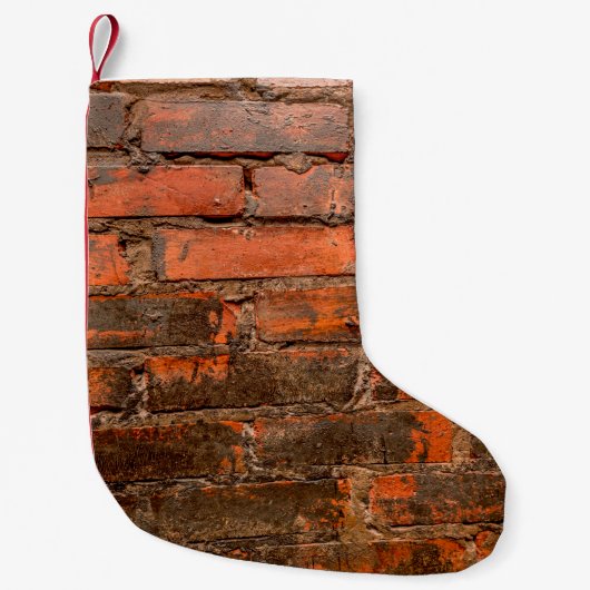Old wall of stone bricksabstract, aged, oud, a kleine kerstsok (Voorkant)