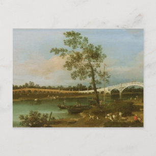 Old Walton's Bridge, 1755 (olie op canvas) Briefkaart