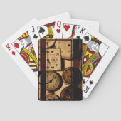 Old Watch Triptych Speelkaarten (Achterkant)