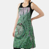 Old Weathered Painted Green Wood Background Textur Schort (Insitu)