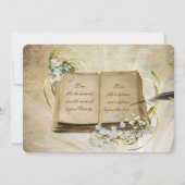 Old Wedding Album Kaart (Voorkant)