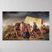 Old West Advice on the Prairie Art Print Poster (Voorkant)