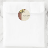 Old West Boot Boeket 3 Envelope Seal Sticker (Tas)