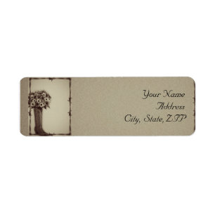 Old West Boot Bouquet  Etiket