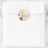 Old West Boots and Bouquets Envelope Seal Sticker (Tas)