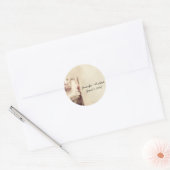 Old West Boots and Bouquets Envelope Seal Sticker (Envelop)