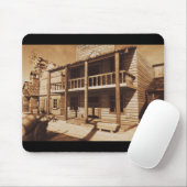 Old West "Bordertown" Mousepad Muismat (Met muis)