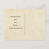 Old West Cactus Western Save the Date Aankondigingskaart (Achterkant)