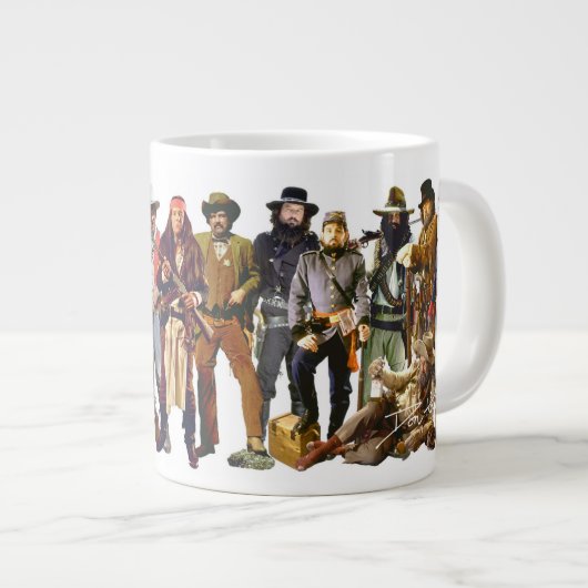 Old West Costumes Grote Koffiekop (Voorkant rechts)