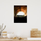 Old West Covered Wagon 05 Poster (Keuken)