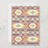 Old West Frontier bruiloft uitnodiging (Achterkant)