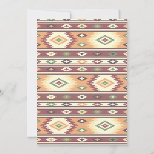 Old West Frontier bruiloft uitnodiging (Achterkant)