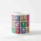 Old West Icons Koffiemok (Center)