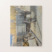 Old West Pioneer Wagon Legpuzzel (Verticaal)