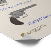 Old West Revolvers Poster (Hoek)