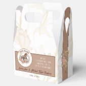  Old West Rocking Horse Baby shower Bedankdoosjes (Geopend)