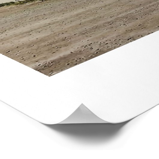 Old West Saloon en Hotel Poster (Hoek)