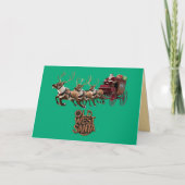 Old West Santa Kaart (Voorkant)