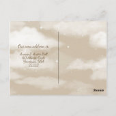 Old West Scene We zijn Moving Briefkaart (Achterkant)