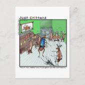 Old West Showdown Briefkaart (Voorkant)