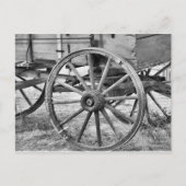 Old West Wagon Briefkaart (Voorkant)