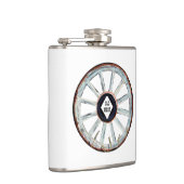 Old West Wagon Wheel Heupfles (Rechts)