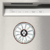 Old West Wagon Wheel Magneet (Insitu (Vaatwasser))