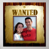 Old West Waned Vintage Poster (Voorkant)