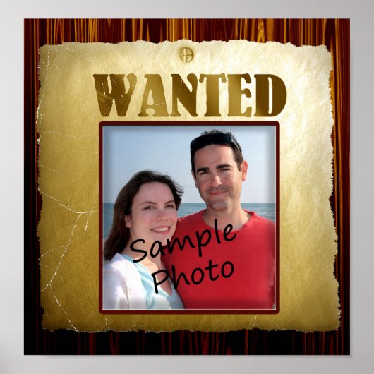 Old West Waned Vintage Poster (Voorkant)