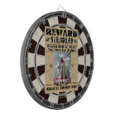 Old West wilde je foto Posters Dartbord (Voorkant Links)