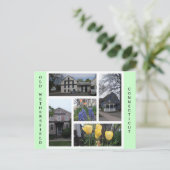 Old Wethersfield Connecticut Briefkaart (Staand voorkant)