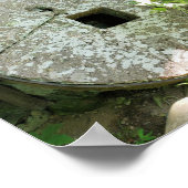 Old Wheel at Ely's Mill, Roaring Fork, Gatlinburg Poster (Hoek)