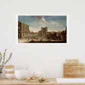 Old Whitehall en de Privy Garden Poster (Keuken)