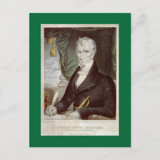 Old William Henry Harrison portret Briefkaart