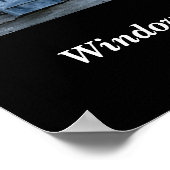 Old Windows of Historic St. Augustine, Florida Poster (Hoek)