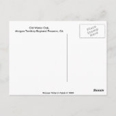 Old Winter Oak Briefkaart (Achterkant)