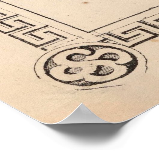 Old Wisconsin Map (1865)  Badger State Poster (Hoek)