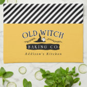 Old Witch Baking Company gepersonaliseerd Theedoek (Gevouwen)