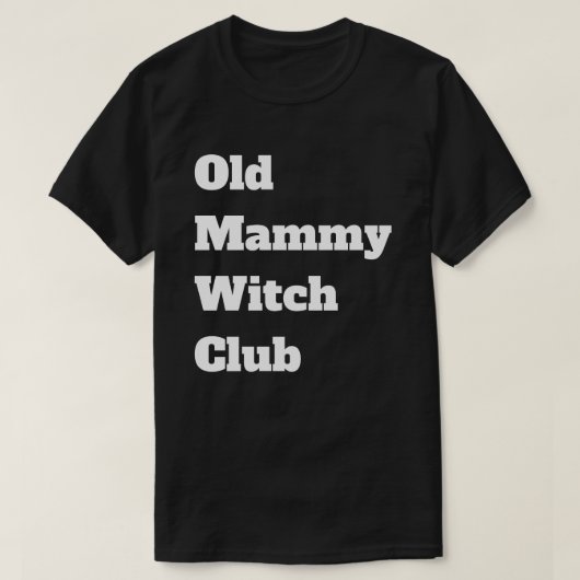 Old Witch T-Shirt (Design voorkant)