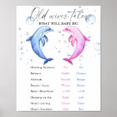 Old Wives Tales Geslacht onthullingsbord Poster (Voorkant)