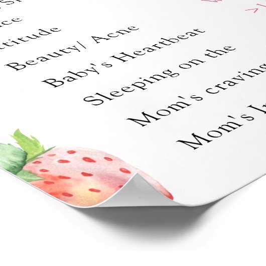 Old Wives Tales Geslacht onthullingsbord Poster (Hoek)